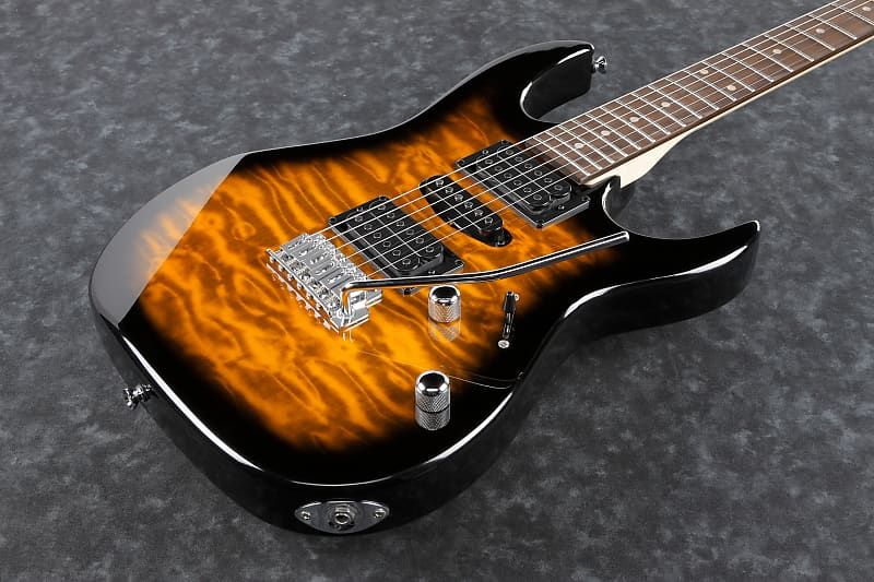 Ibanez Gio GRX70QA electric guitar in Sunburst
