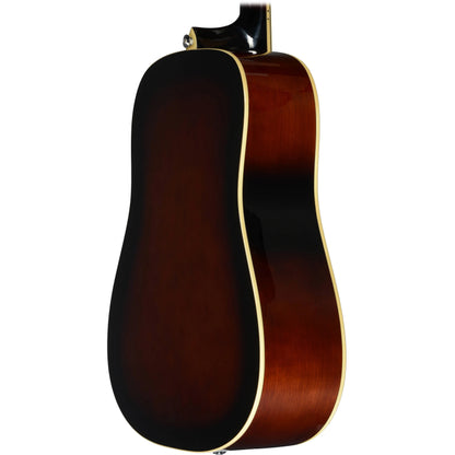 Ibanez PF15VS PF Series Vintage Sunburst High Gloss 6 String RH Acoustic Guitar