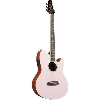 Ibanez Talman TCY10E Acoustic-electric Guitar - Pastel Pink