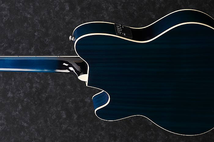 Ibanez TCY10E Talman Acoustic Electric Guitar - Transparent Blue Sunburst
