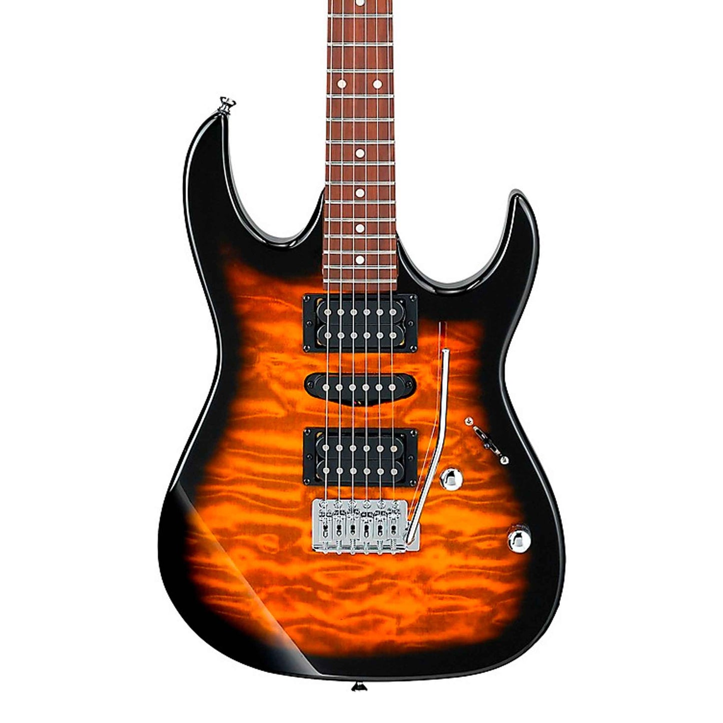 Ibanez Gio GRX70QA electric guitar in Sunburst