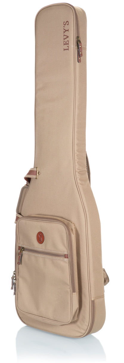 Levy's Deluxe Gig Bag for Bass Guitars - Tan