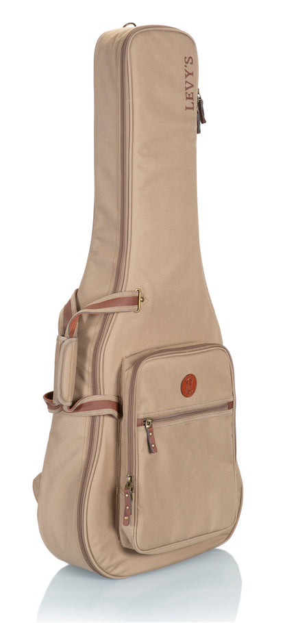 Levy's Deluxe Gig Bag for Classical Guitars - Tan