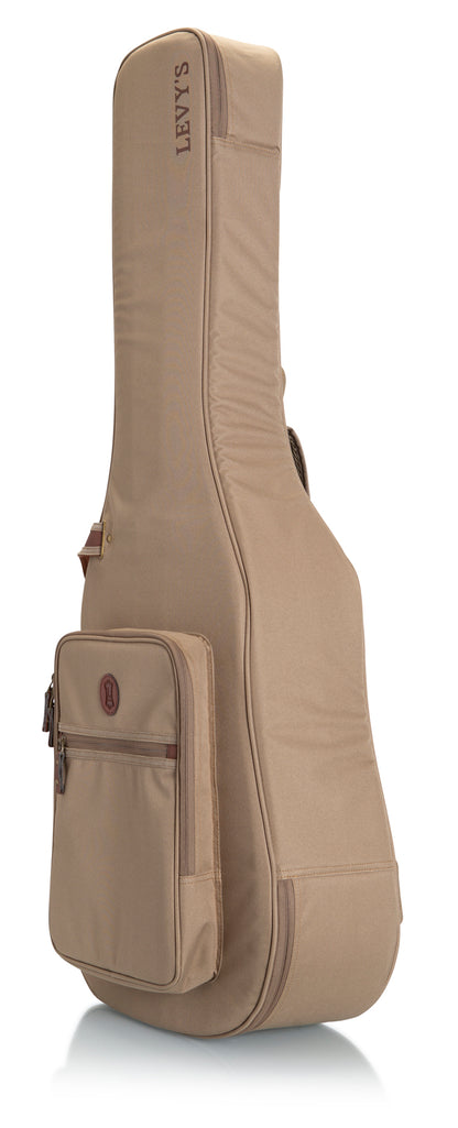 Levy's Deluxe Gig Bag for Dread Guitars - Tan