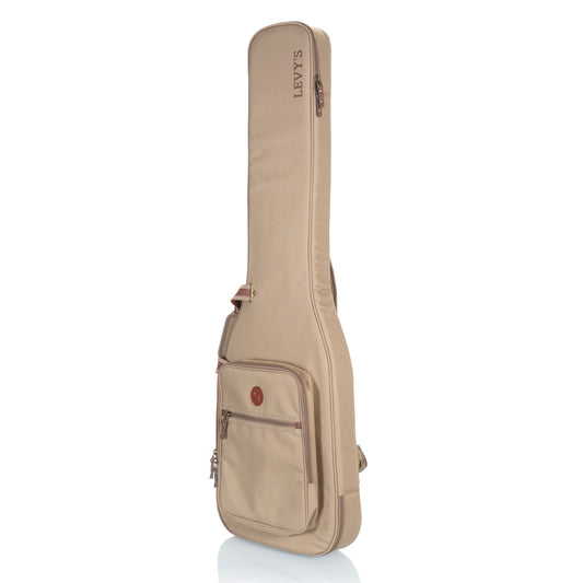 Levy's Deluxe Gig Bag for Bass Guitars - Tan