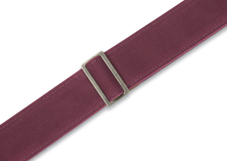 Levy's Leathers - M7WC-BRG - 2" Wide Waxed Canvas Guitar Strap