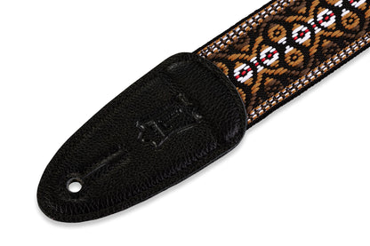 2" Wide Jacquard Guitar Strap.