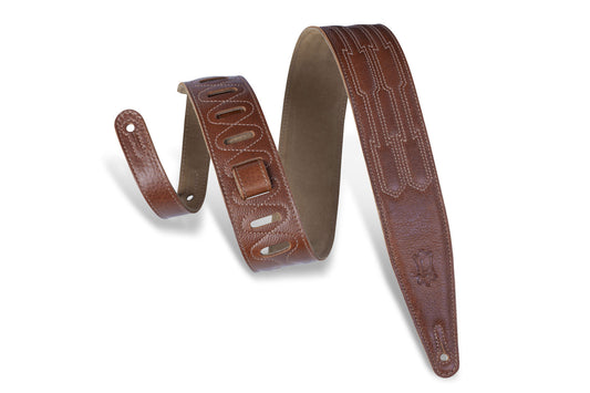 Levy's Leathers - MG317MTN-BTA - 2 1/2" Garment Leather Guitar Strap.
