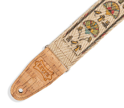 Levy's Leathers - MH8P-004 - 2 inch Wide Hemp Guitar Strap