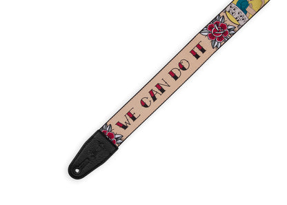 Polyester Guitar Strap Rosie the Riveter
