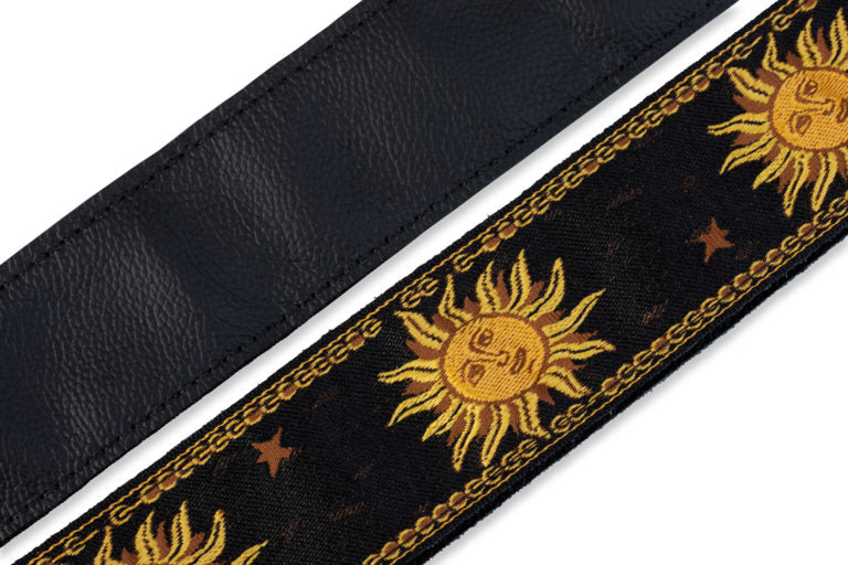 Levy's Leathers - MPJG-SUN-BLK Guitar Strap