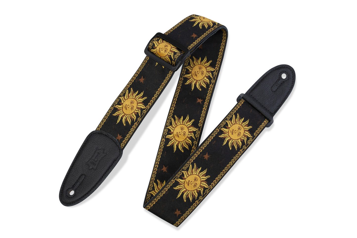 Levy's Leathers - MPJG-SUN-BLK Guitar Strap