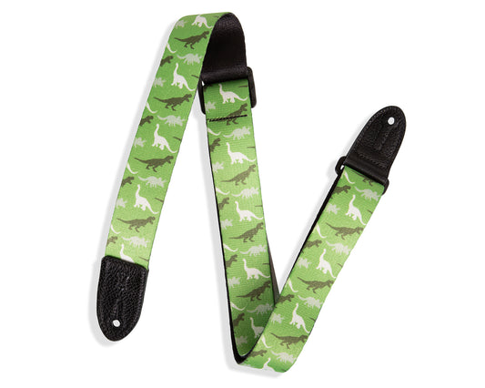 Levy's Leathers - MPJR-003 - Dinosaur Guitar Strap - Kids
