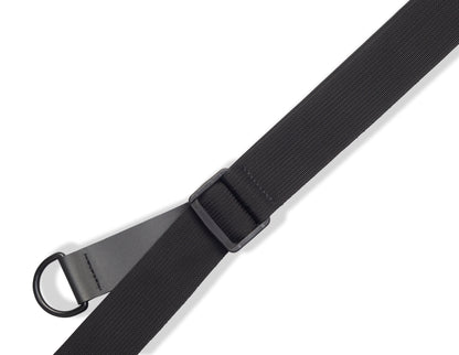 Levy's Leathers - MRHC-BLK - 2" Wide Cotton RipChord™ Guitar Strap.
