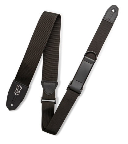 Levy's Leathers - MRHP-BLK - 2" Wide Polyester RipChord™ Guitar Strap.