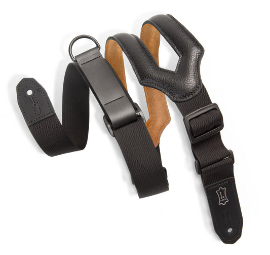 Levy's Leathers - MRHSS-BLK - 3" Wide RipChord™ Guitar Strap