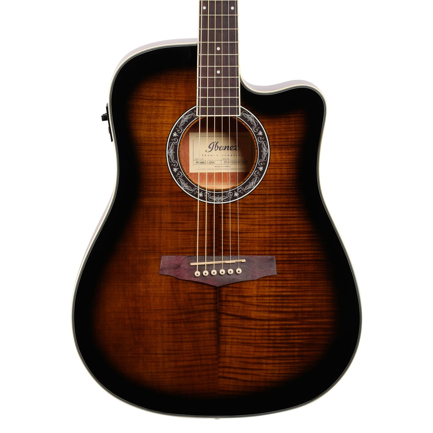 Ibanez - PF28ECEDVS Acoustic Electric Guitar