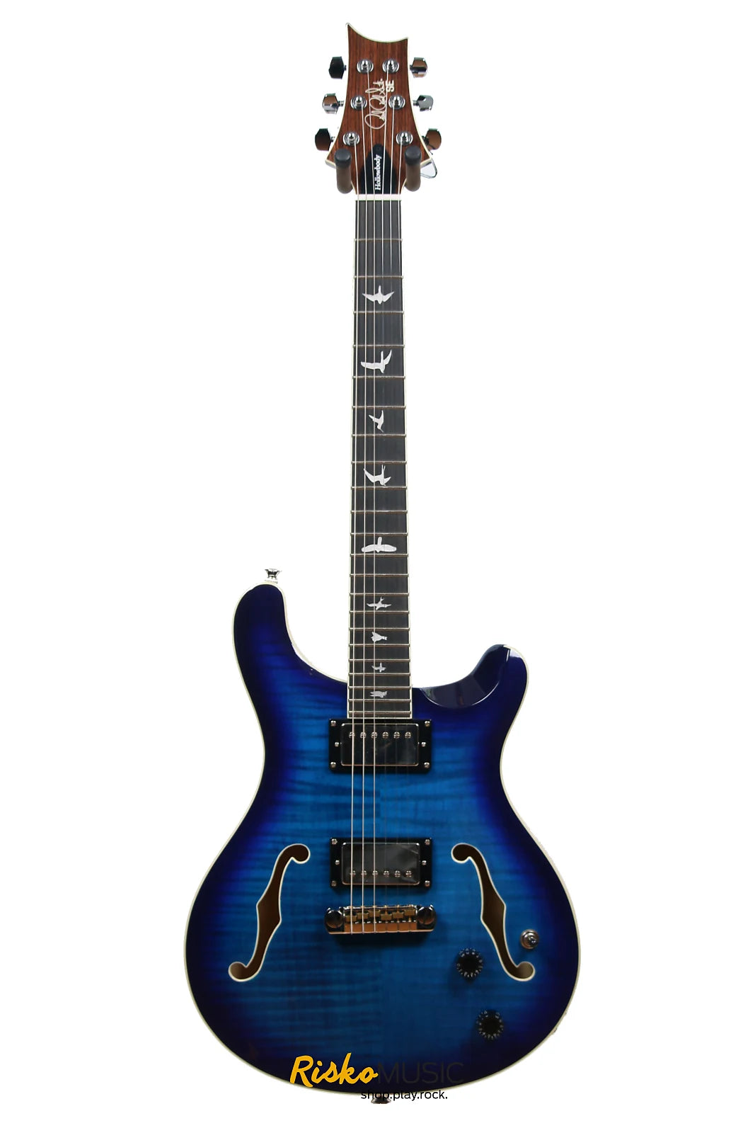 PRS - SE Hollowbody II-DC - Electric Guitar - Blue – Risko Music PRS - SE Hollowbody II-DC - Electric Guitar - Blue – Risko Music
