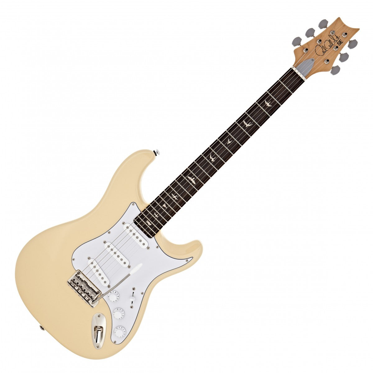 PRS SE Silver Sky Electric Guitar - Moon White