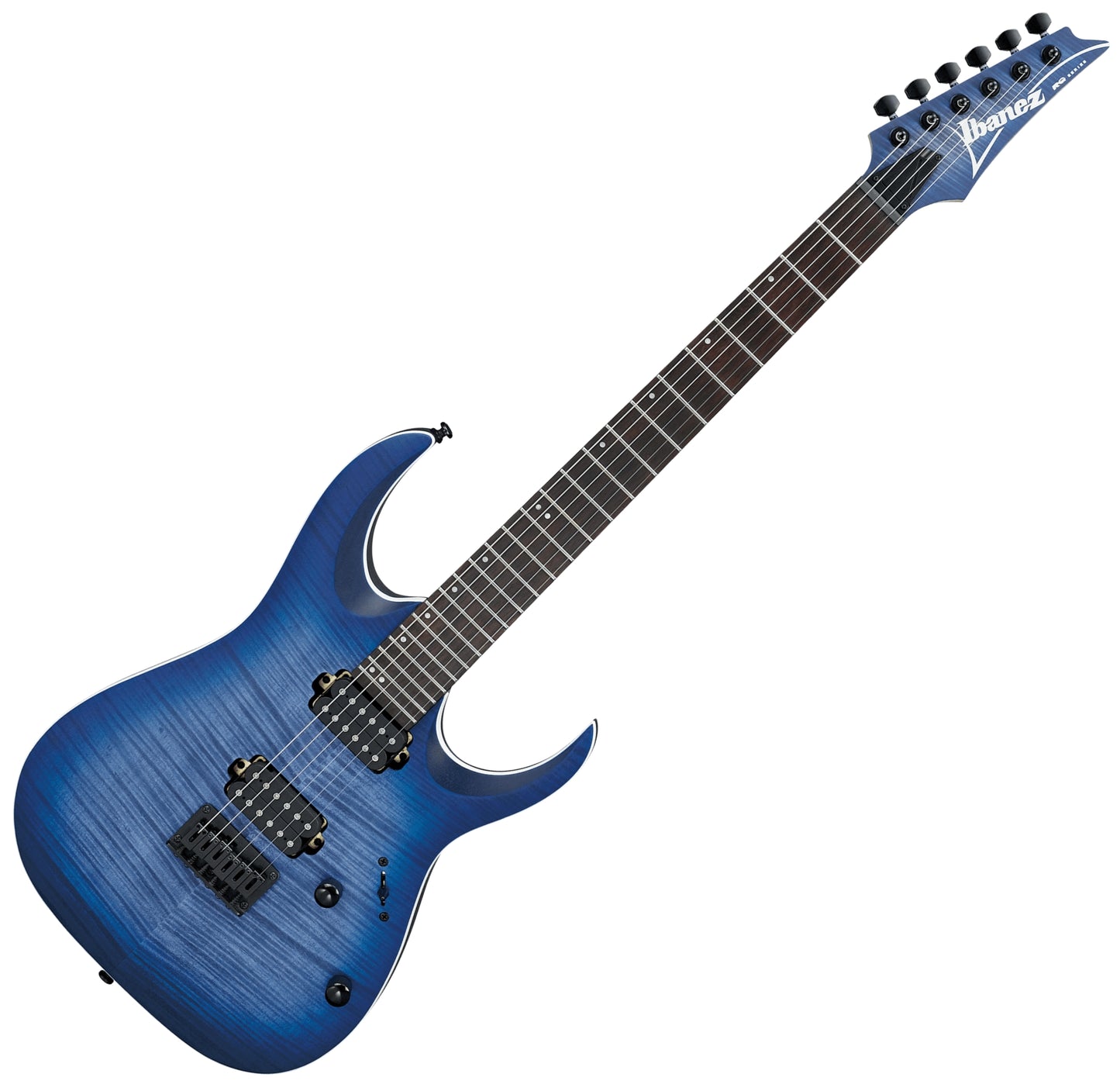 Ibanez RGA42FM Electric Guitar in Blue Lagoon Burst Flat