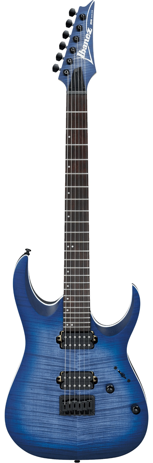 Ibanez RGA42FM Electric Guitar in Blue Lagoon Burst Flat