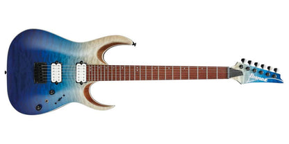 Ibanez High Performance RGA42HPTQM electric guitar in Blue Iceberg Gradation