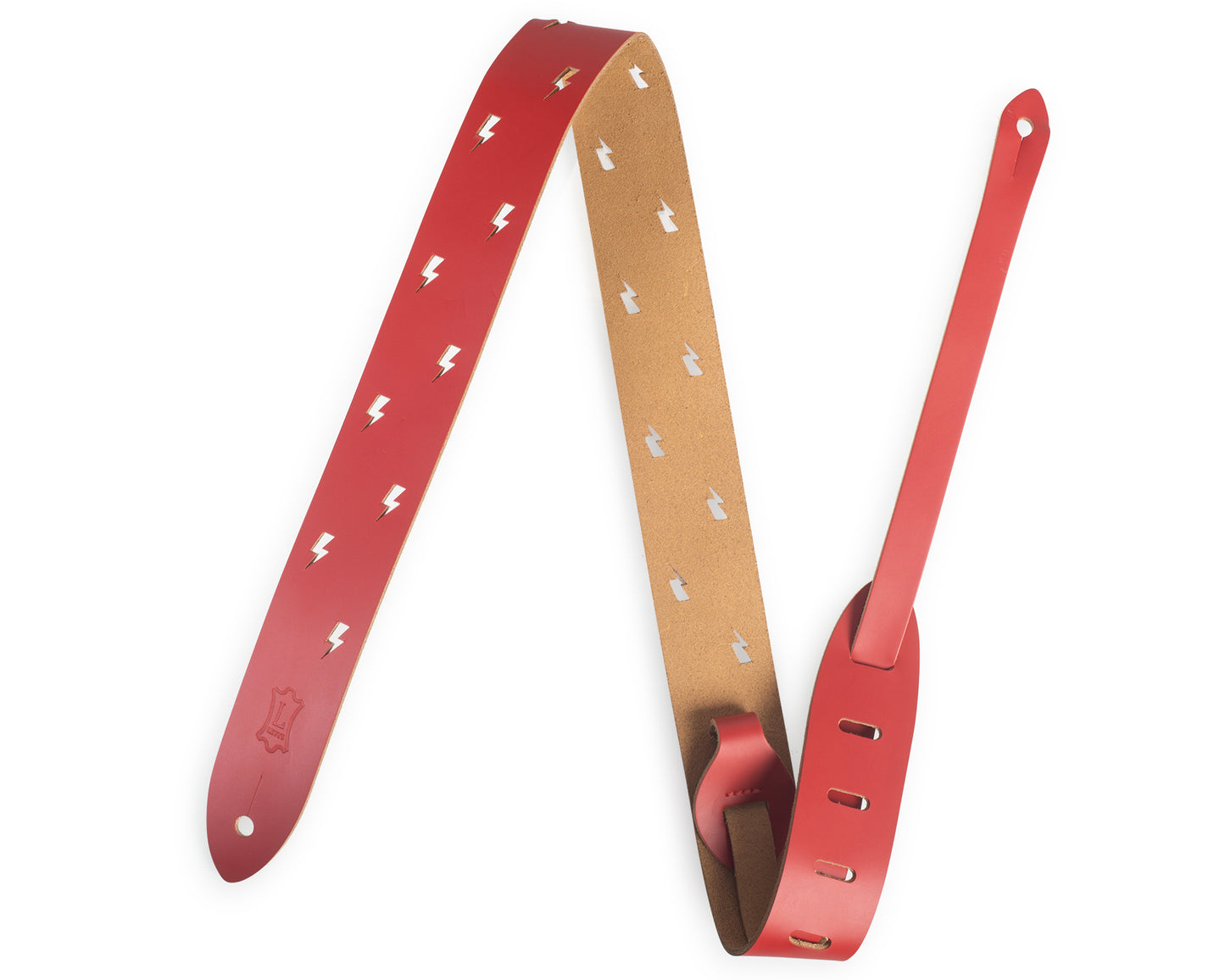 Levy's Leathers - MJ12LBC-RED - 1 1/2 inch Wide Kids Guitar Strap