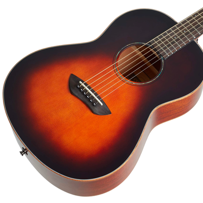 Yamaha CSF3M Compact Folk Guitar in Tobacco Brown Sunburst