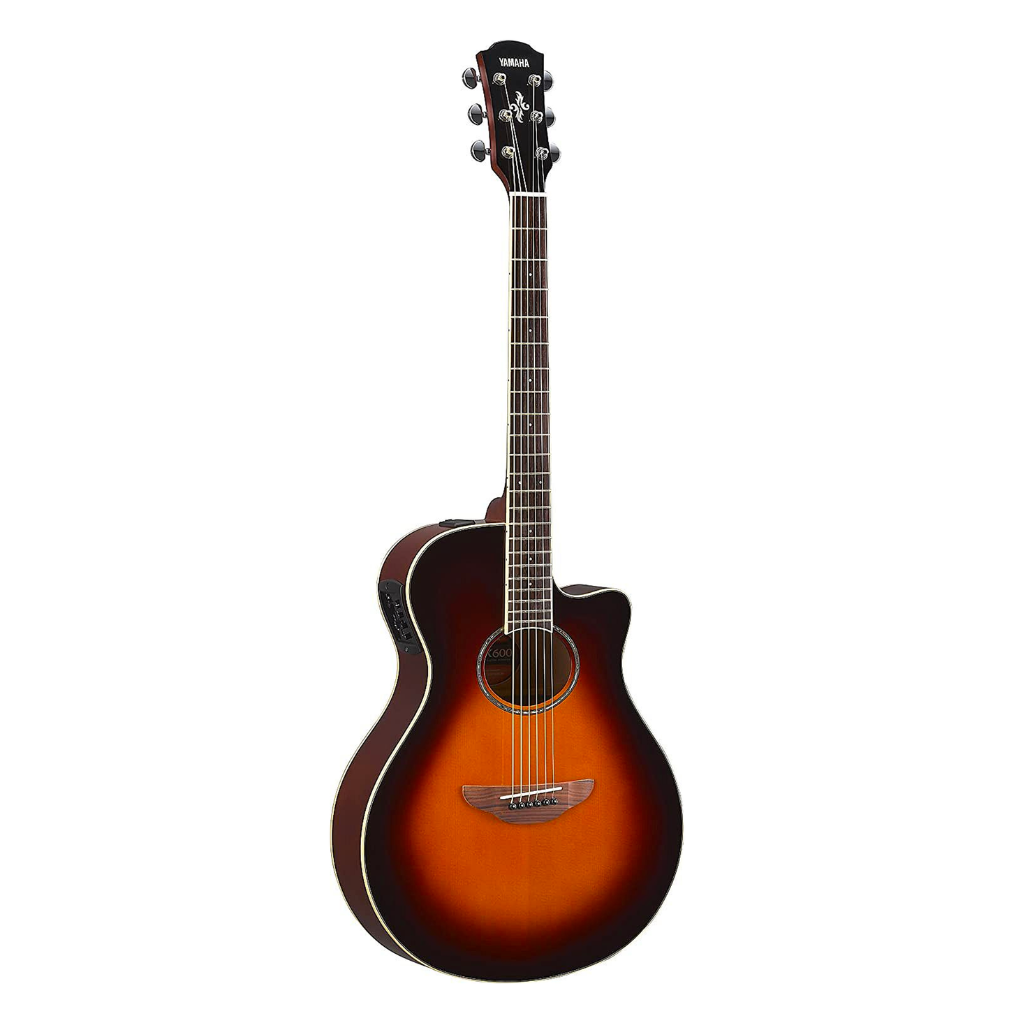 Yamaha APX600 OVS Thin Body Acoustic-Electric Guitar - Old Violin Sunburst