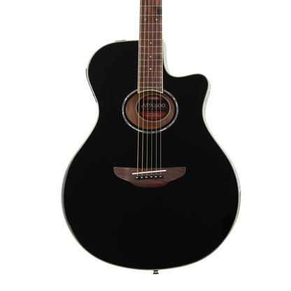 Yamaha APX600 BL Thin-line Cutaway 6-String RH Acoustic Electric Guitar