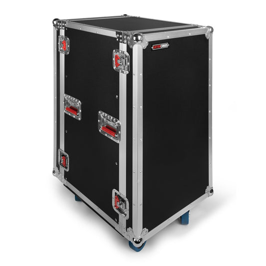 Gator Cases - G-TOUR 20U CAST - ATA Wood Flight Rack Case; 20U; 17" Deep