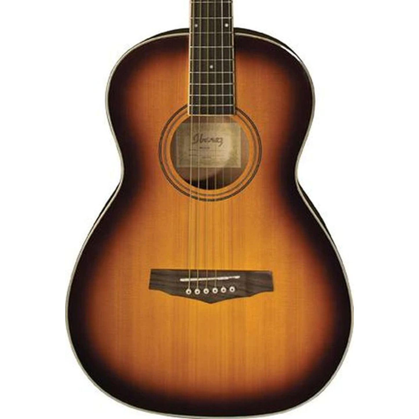 Ibanez PN15 Parlor Size Acoustic Guitar - Brown Sunburst