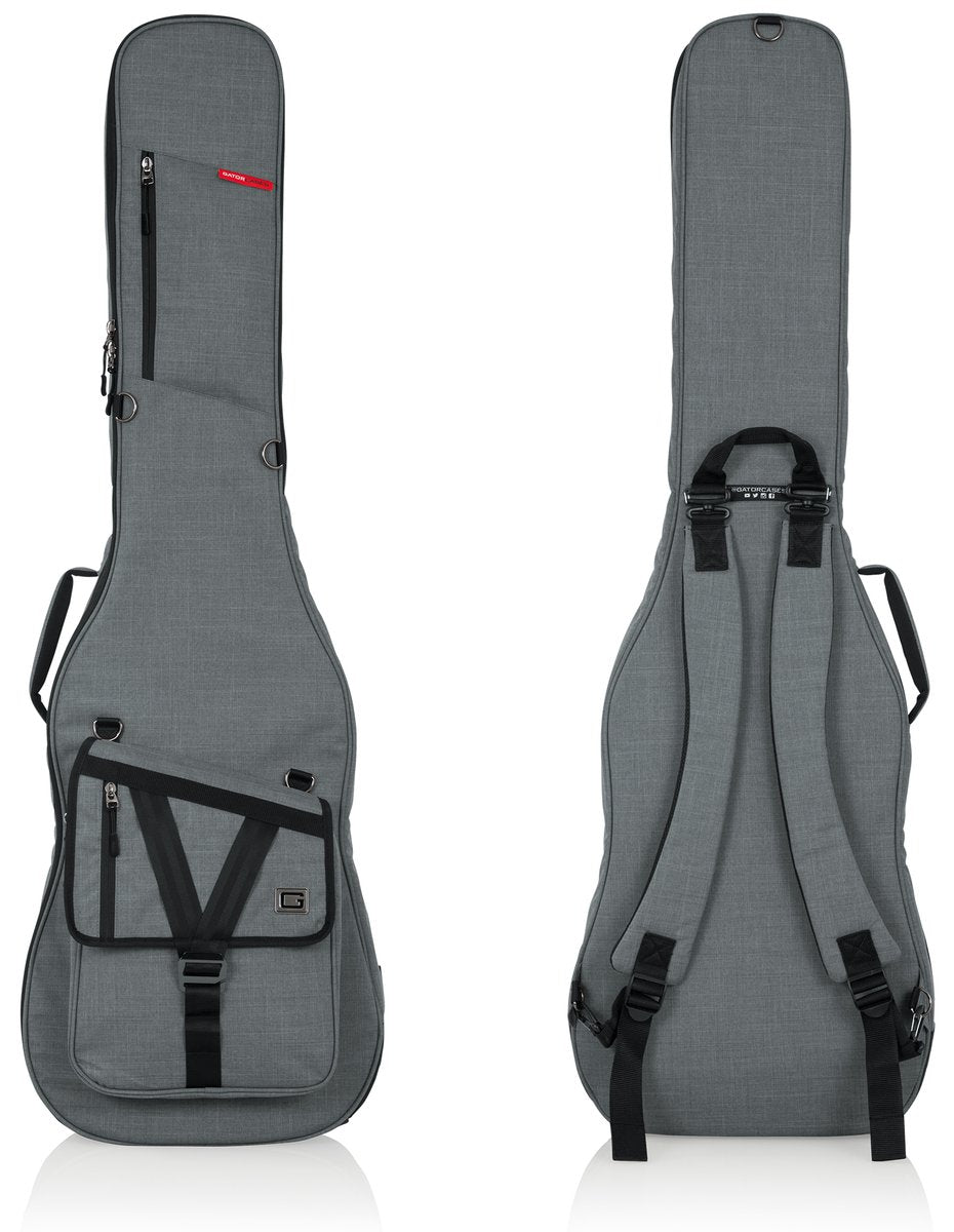 Transit Series Bass Guitar Gig Bag with Light Grey Exterior