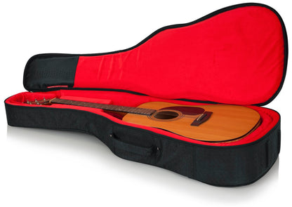 Transit Series Acoustic Guitar Gig Bag with Charcoal Exterior