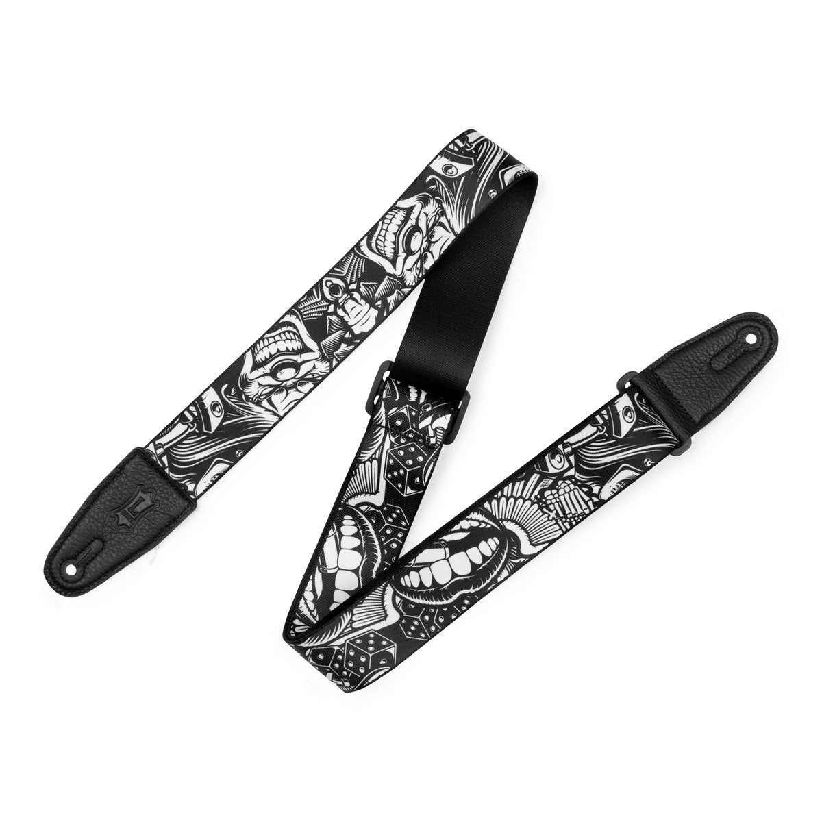 Levy's 2" Tattoo Series Poly Guitar Strap