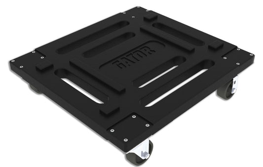 Rotationally molded caster kit for G-PRO and GR-L series rack cases