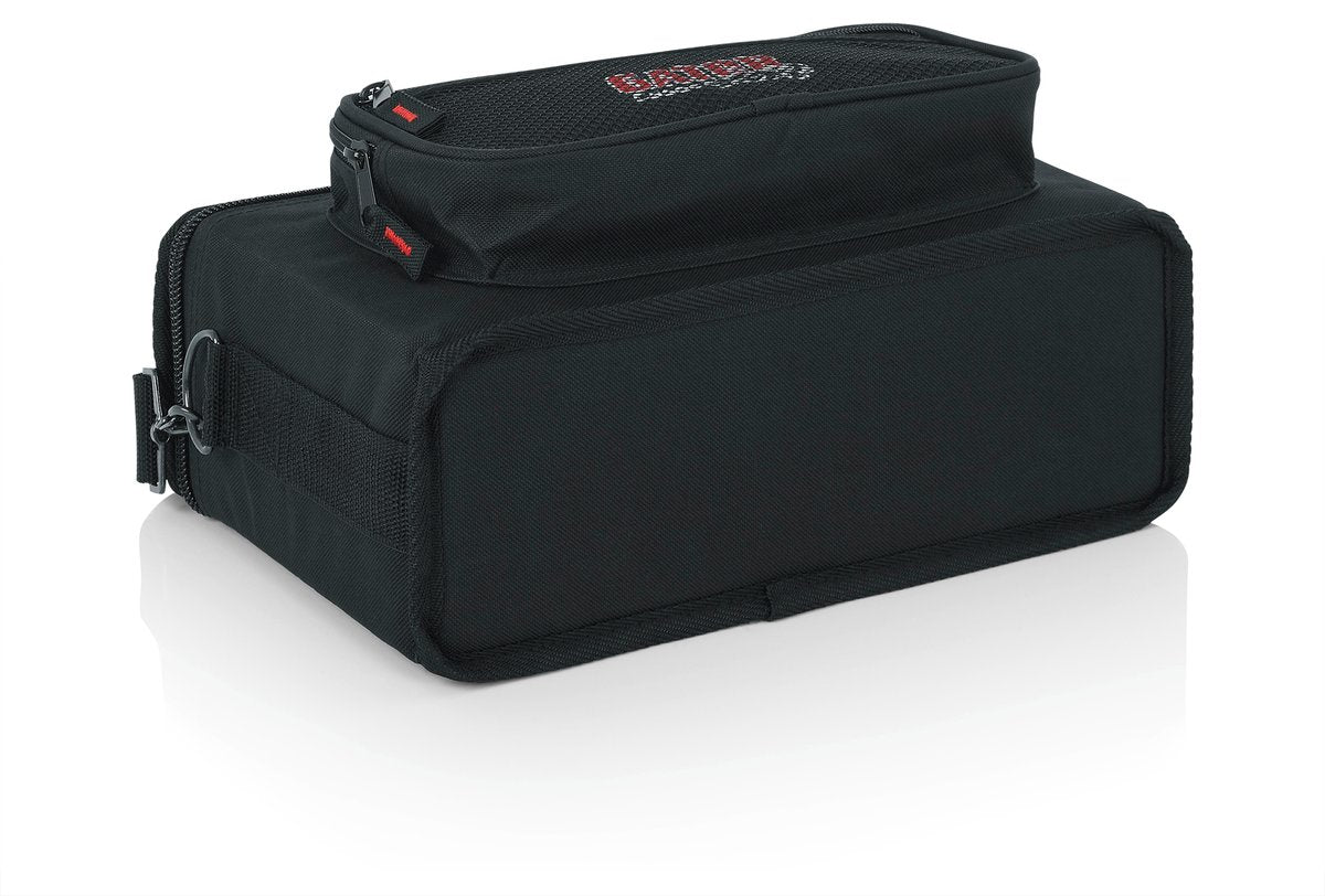 Padded Bag for Up to 4 Mics w/ Exterior Pockets for Cables