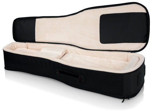 Pro-Go Series 2X Electric Guitar Bag with Micro Fleece Interior and Removable Backpack Straps