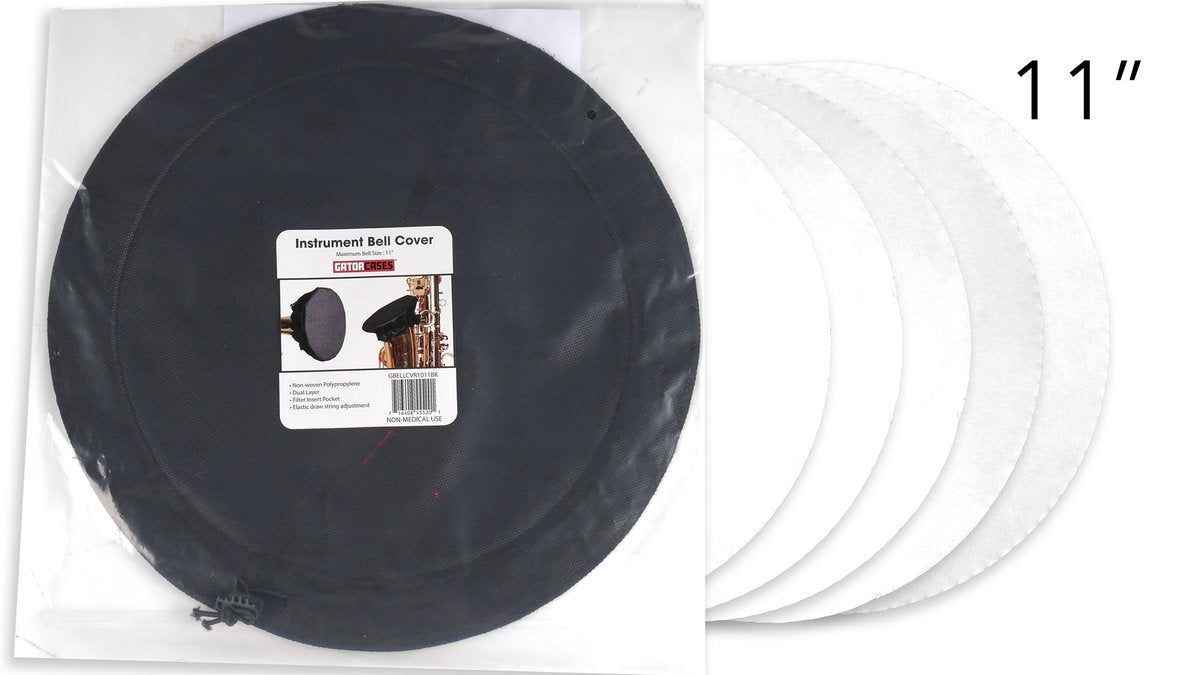 5 pack of 11 inch MERV 13 filters - GBELLCVR1011BK