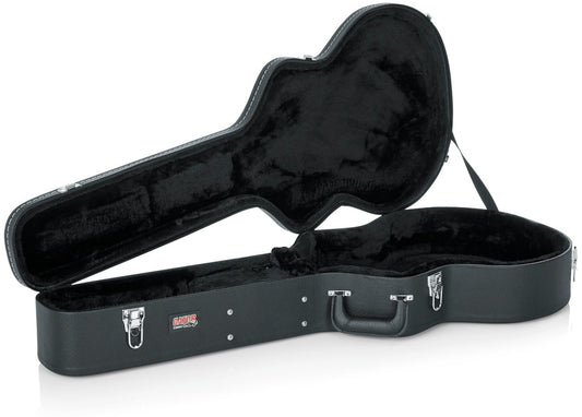 Deluxe Wood Case for Jumbo Acoustic Guitars