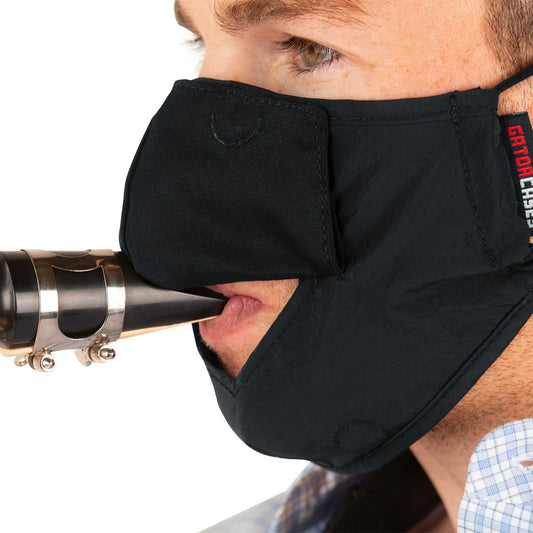 Small-Size Wind Instrument Double-Layer Face Mask