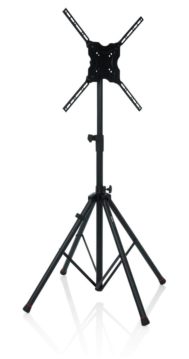 Frameworks Deluxe Quad Legged LCD/LED stand with Lift-EEZ Piston; Fits Up To 65"