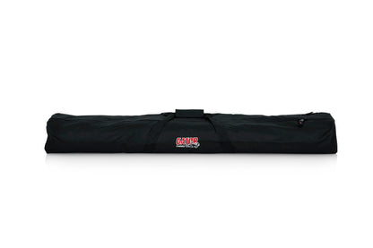 Dual Compartment Speaker Stand Bag with 50" interior. Holds 2 speaker stands