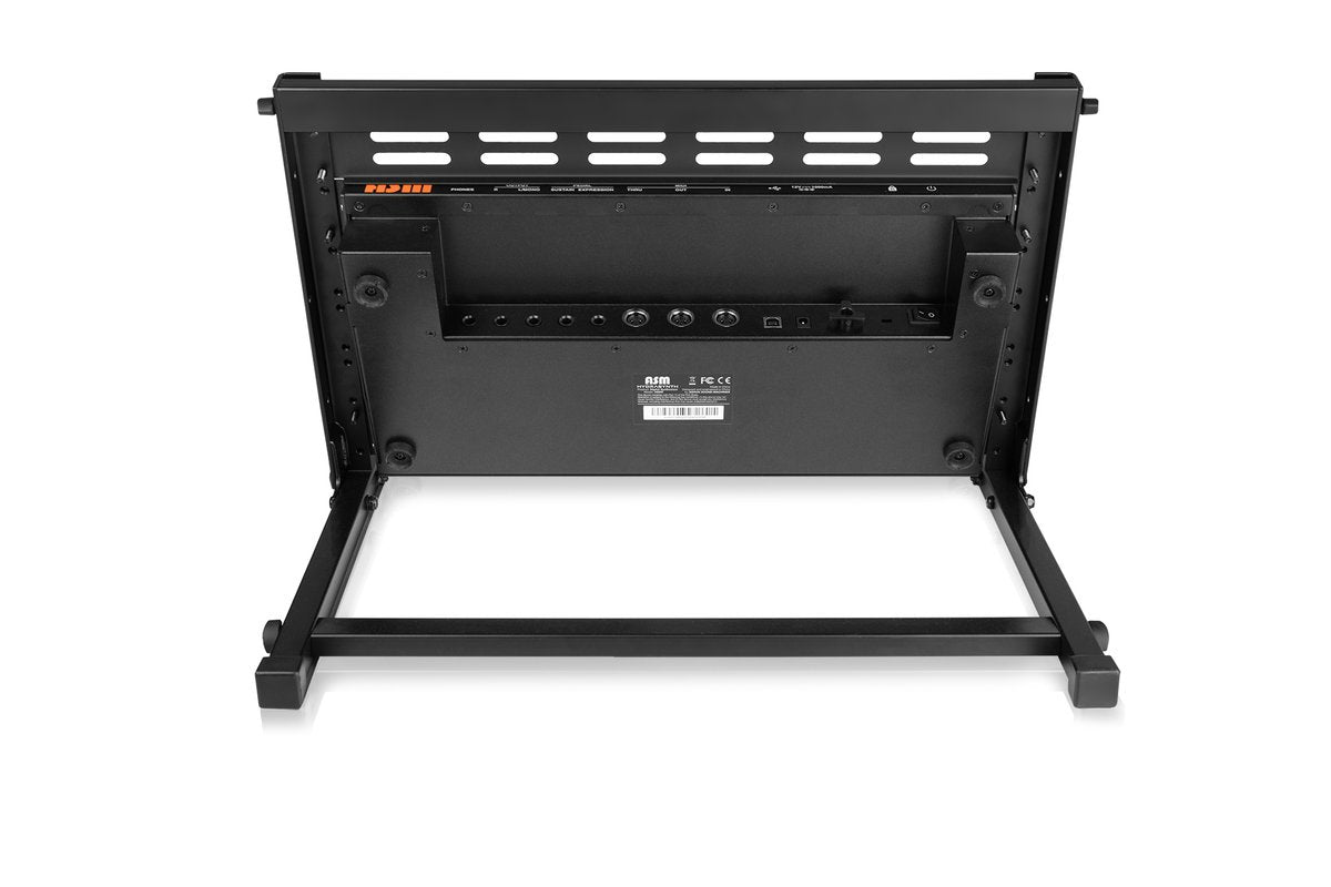 Angled 6U Desktop Metal Rack Stand
