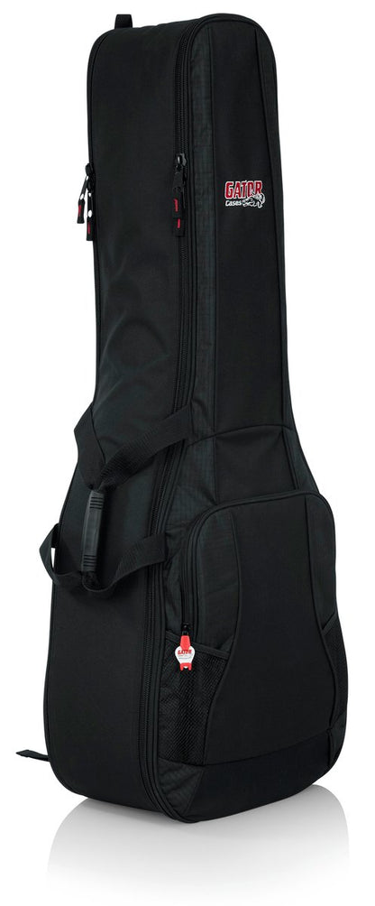 4G Series Double Guitar Bag For Acoustic And Electric Guitar With Adjustable Backpack Straps