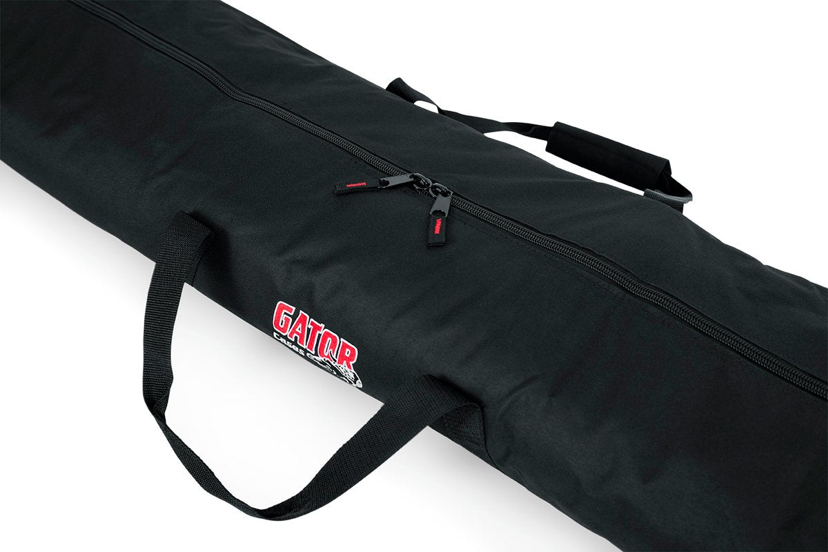 Single Compartment Speaker Stand Bag with 58" interior. Holds 2 stands