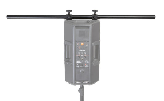 Mountable Lighting Bar that Attaches to Loudspeakers via Fly-Point Mounting Holes