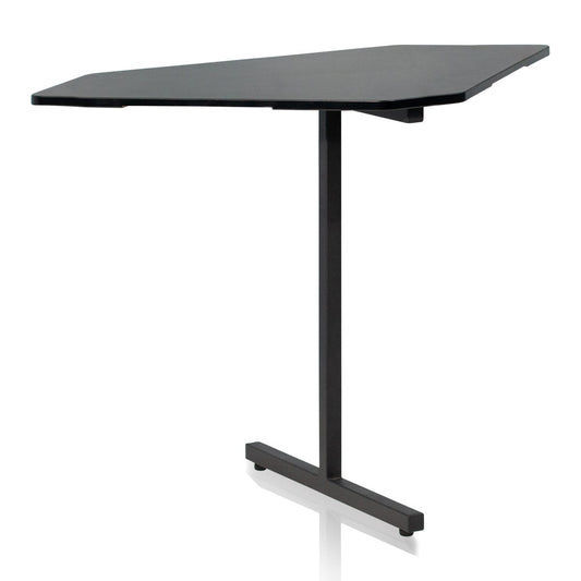 Content Creator Furniture Series Corner Desk Section in Black Finish