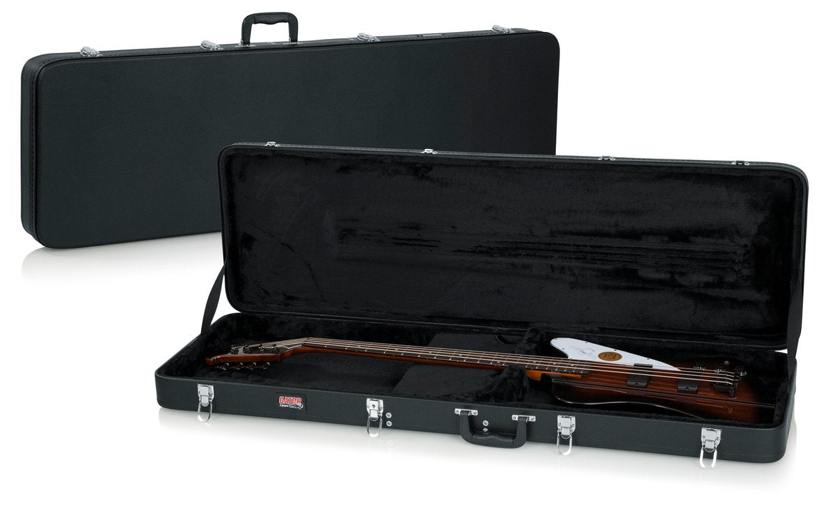 Hard-Shell Wood Case for Thunderbird Bass Guitars