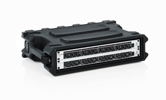 Pro-Series Molded Mil-Grade PE Rack Case; 2U, 13" Deep